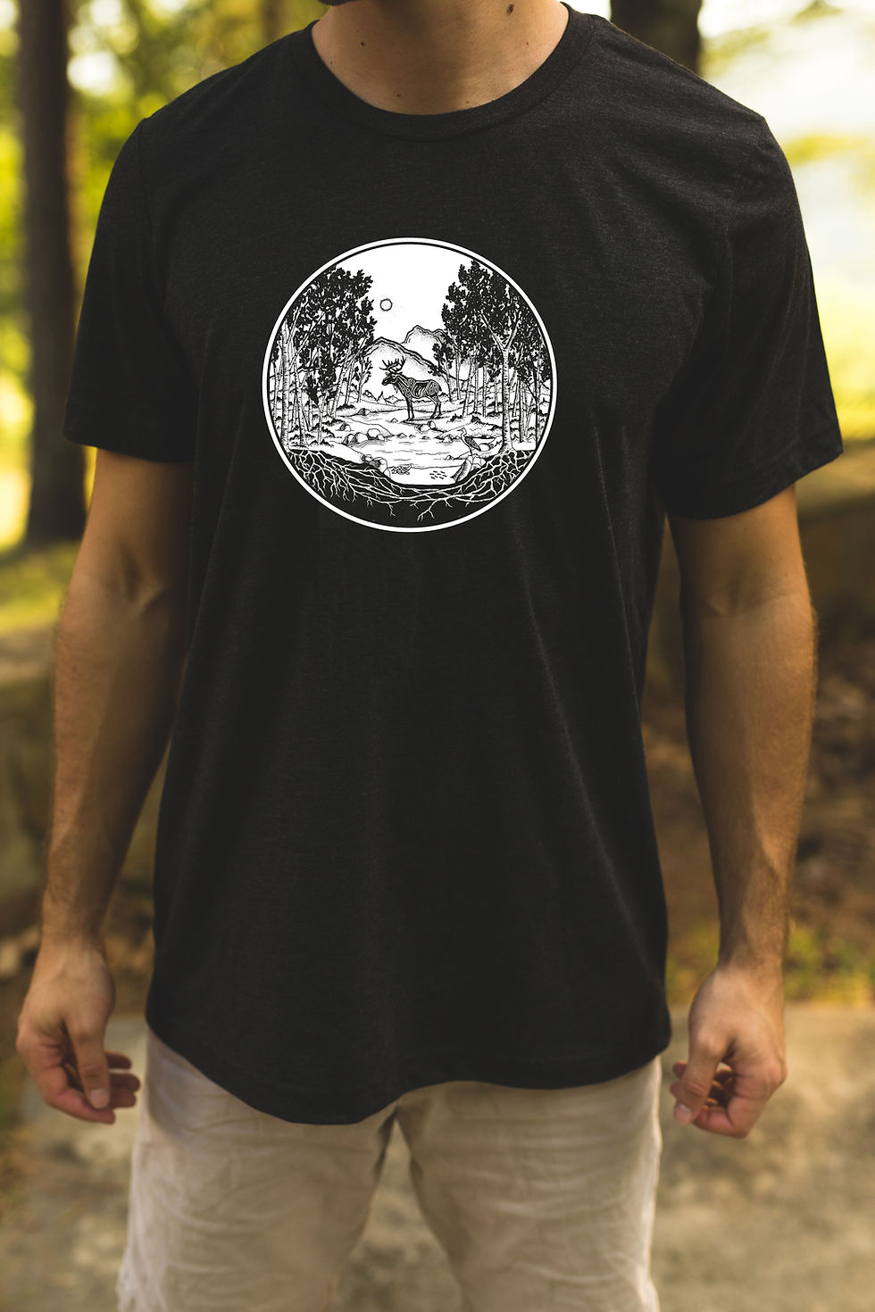 Thumbnail: Forest Community Super Soft Tri-blend Tee