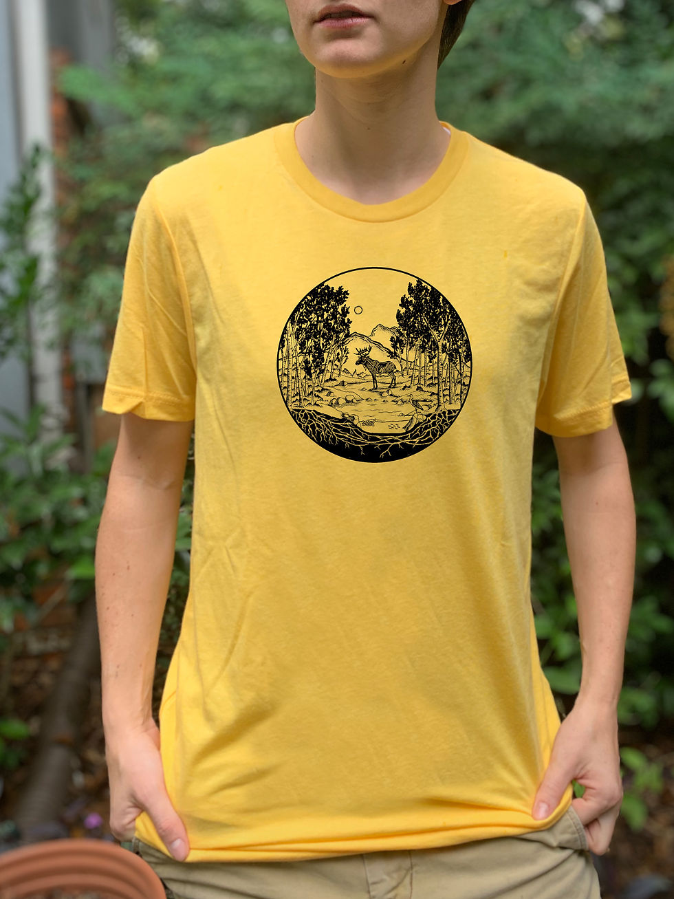 Thumbnail: Forest Community Super Soft Tri-blend Tee