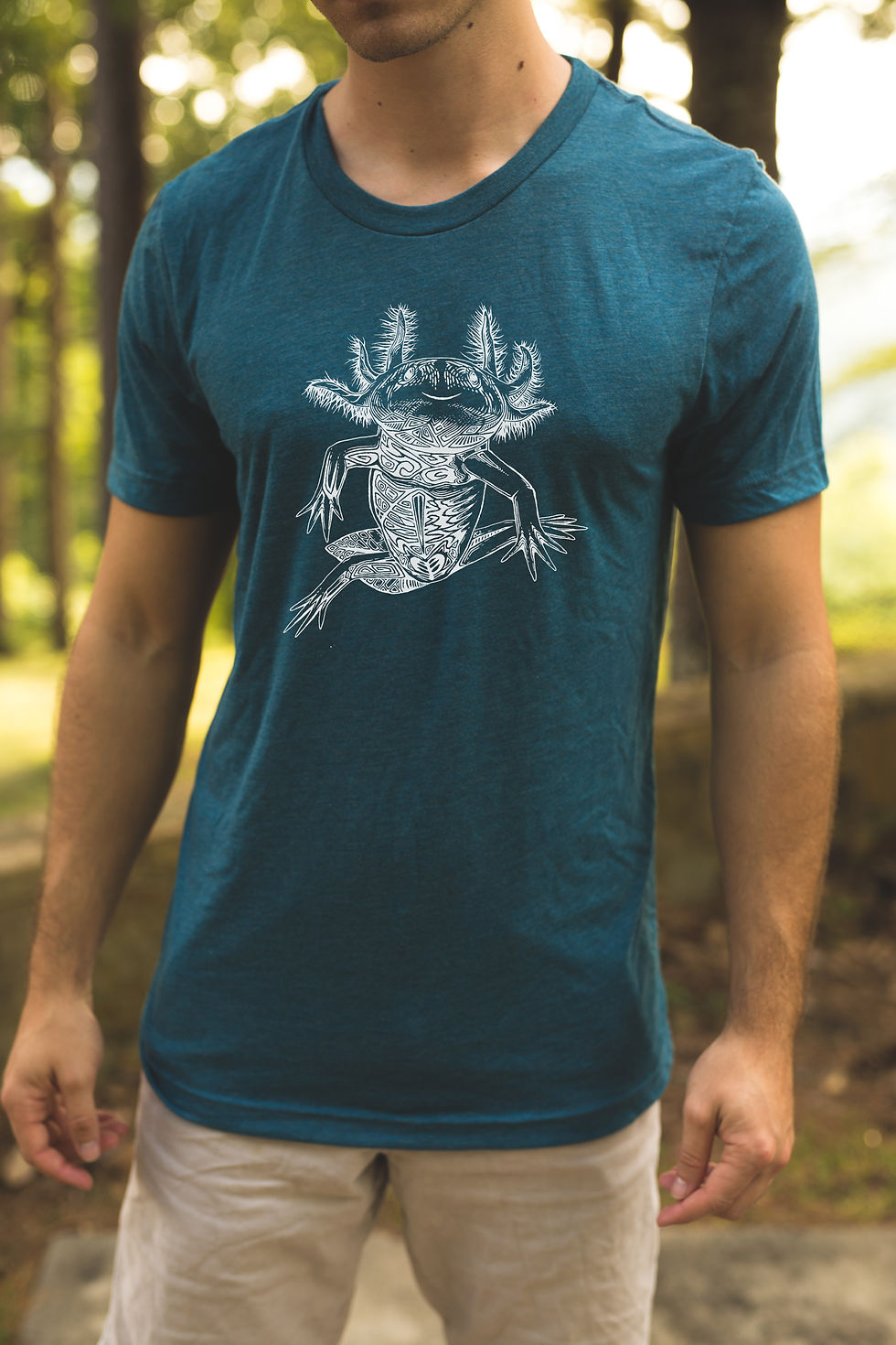 Thumbnail: Axolotl Super Soft Tri-blend Tee
