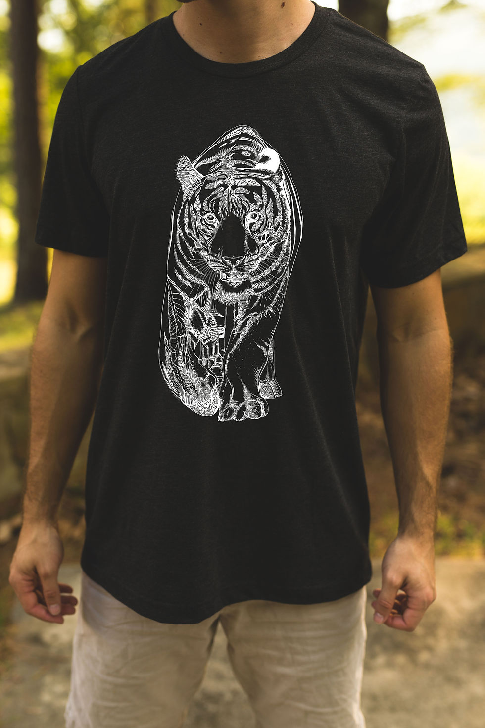 Thumbnail: Tiger Super Soft Tri-blend Tee