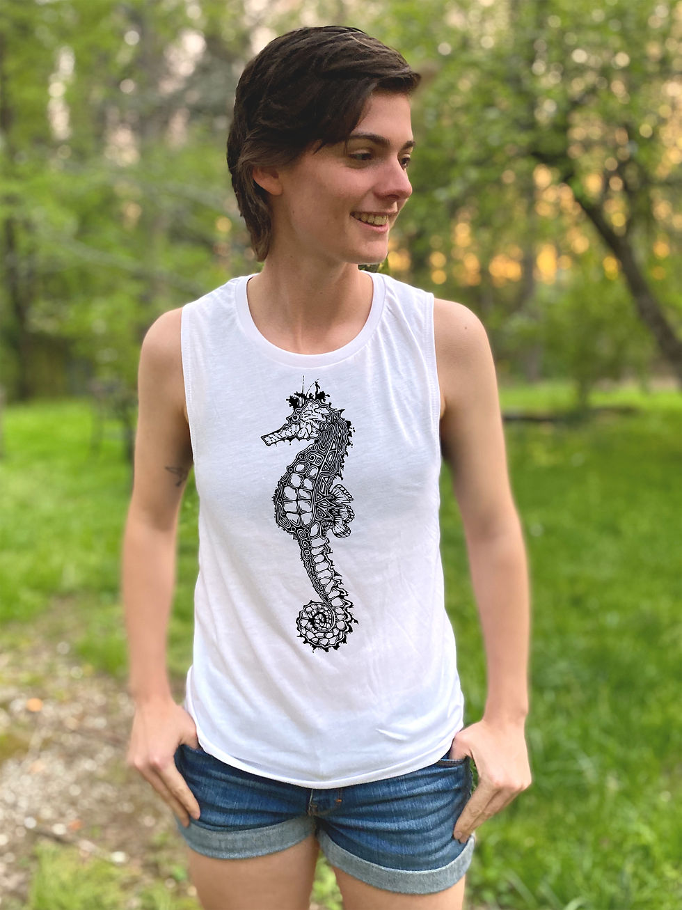 Thumbnail: Seahorse Women's Muscle Tank