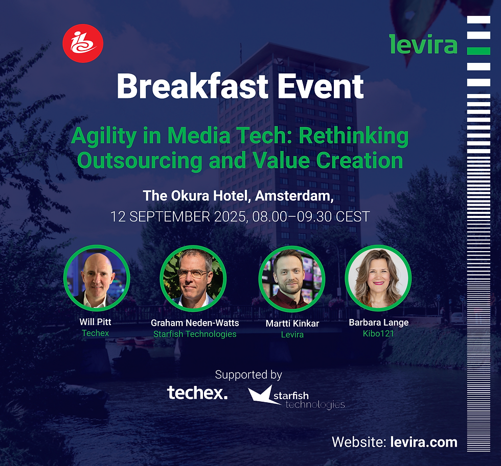 Agility in Media Tech: Rethinking Outsourcing and Value Creation