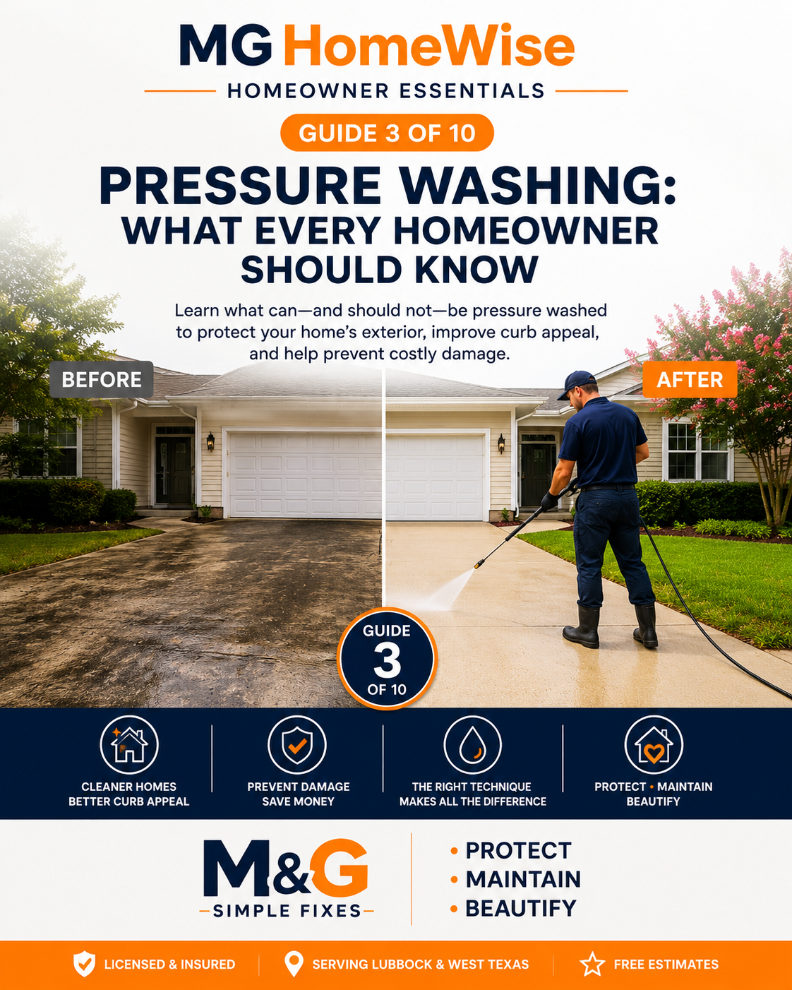 Pressure Washing Guide: What Every Homeowner Should Know