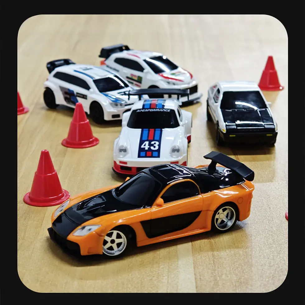 Thumbnail: Jiabaile 4309 Mazda RX-7, 1/43 Scale RC Drift Car 4WD with Gyro- India