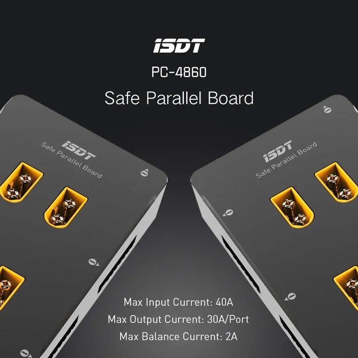ISDT PC4860S LiPo Parallel XT60 Safe Charging Board for 18s batteries