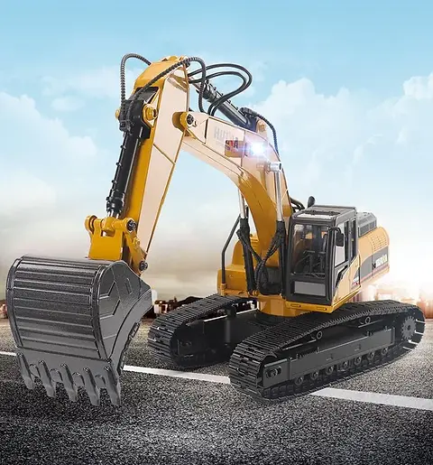 Huina 1580 1:14 All Metal Remote Control Excavator V4 (2025
