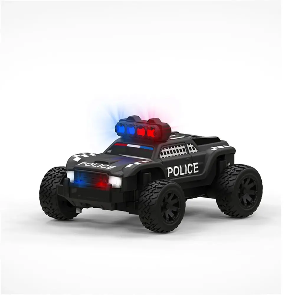 Turbo Racing C82 1:76 2.4GHz Desktop RC Police Car RTR- RC India