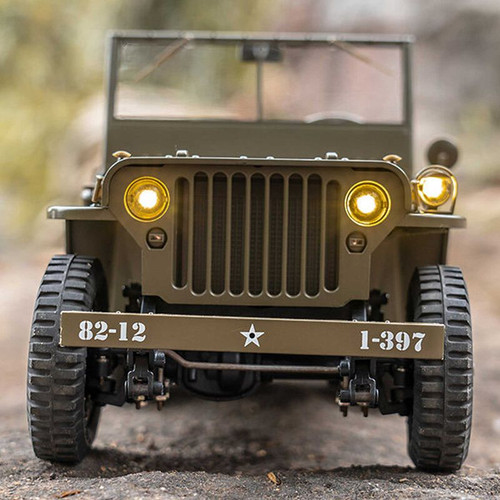 ROCHOBBY 1:12 1941 MB Scaler RTR Green(Willy's Jeep) RC India
