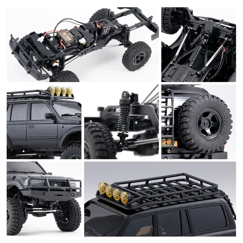 FMS 1:18 FCX18 LC80 Toyota Land Cruiser 80 Brushless RTR- RC India