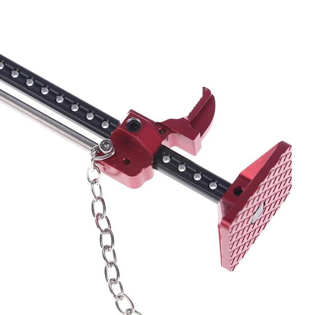 Thumbnail: 1PC High Quality 1/10 Scale Metal Mini Lifting Jack For RC Crawler Car Axial SCX10 D90 Remote Control Parts Accessories India