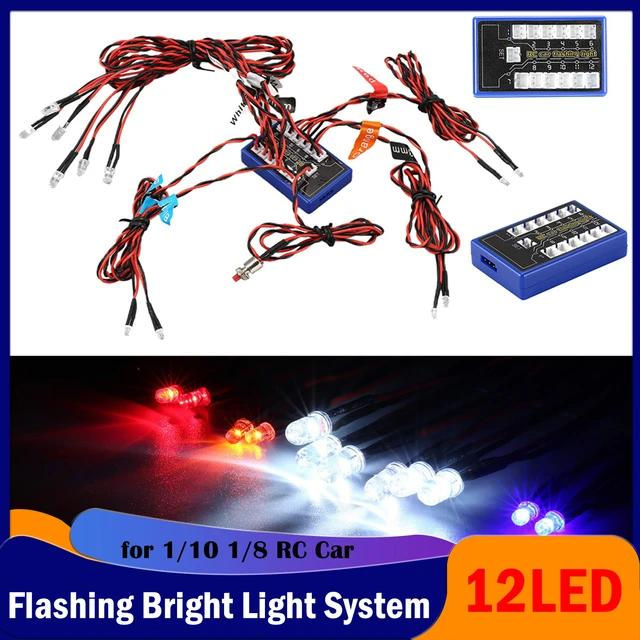 rc car flashing light