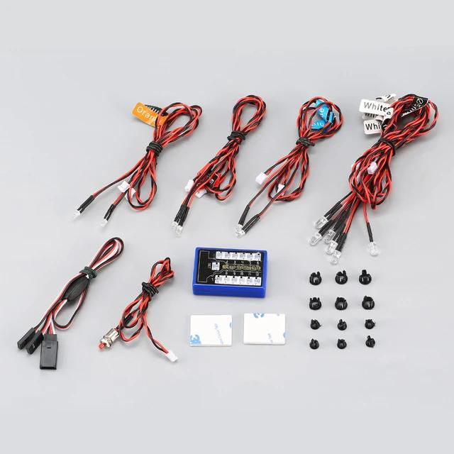 12 LED Light System, Ultra Flashing Bright Strobe Lamp Kit for 1/10 1/8 RC Cars India