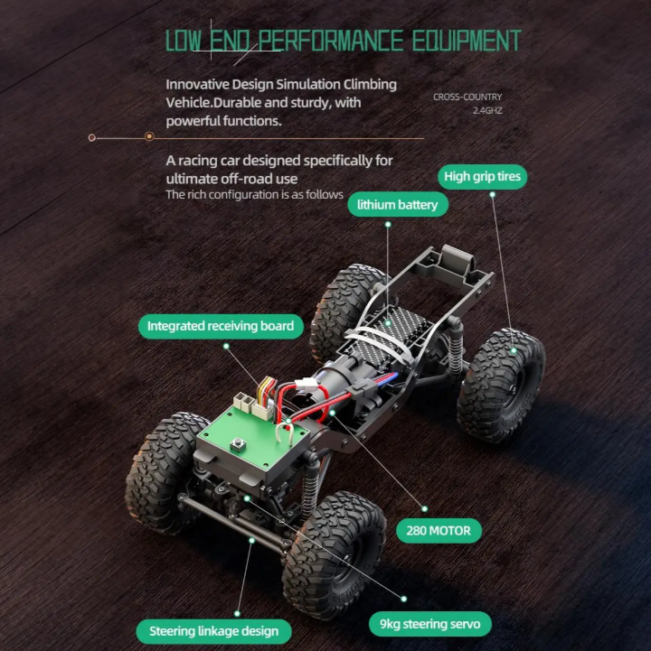 Thumbnail: HB Toys R1610/R1611 Ford F150 Inspired 1/16 4WD RC Rock Crawler India