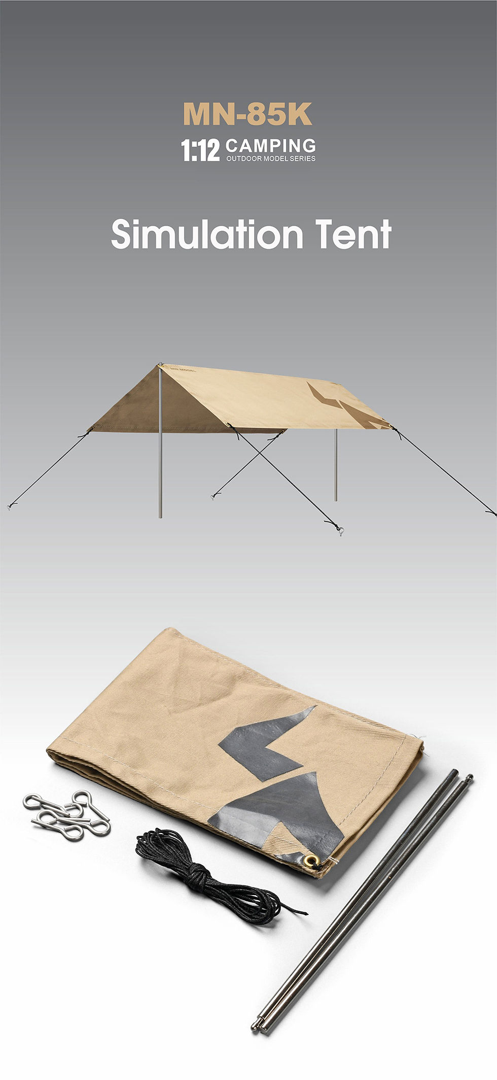 Thumbnail: MN-85K Model 1/12 Simulation Outdoor Off-road Camping with RC Driver-India