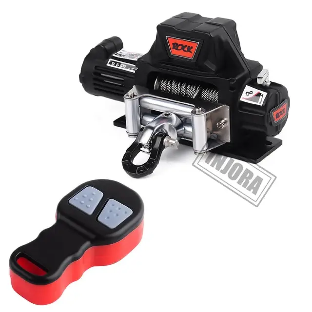 Thumbnail: INJORA Metal Automatic Winch Wireless Remote Controller for 1/10 RC Crawler India