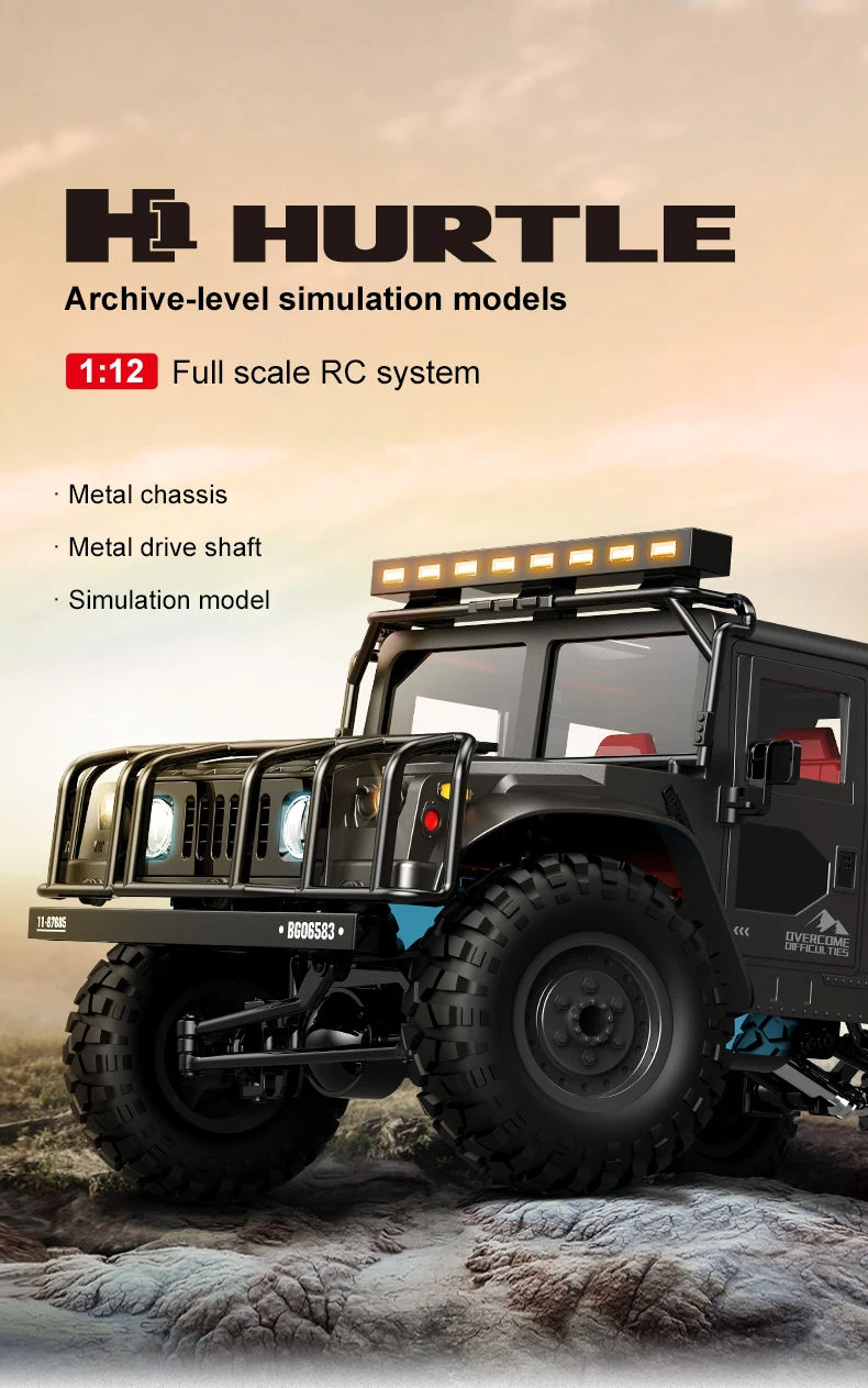 JJRC Q121 H1 Hurtle RC Truck, Off-road RC Vehicle India