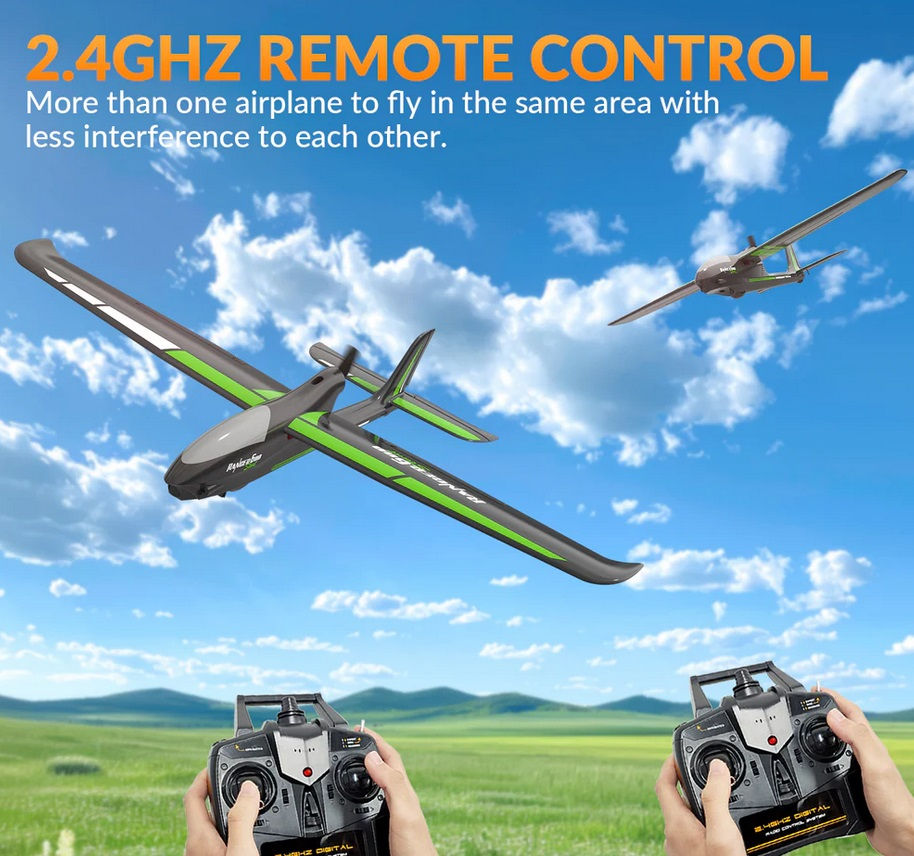 Thumbnail: VolantexRC Ranger600 Stunt 4CH RC Plane with Gyro- Black India