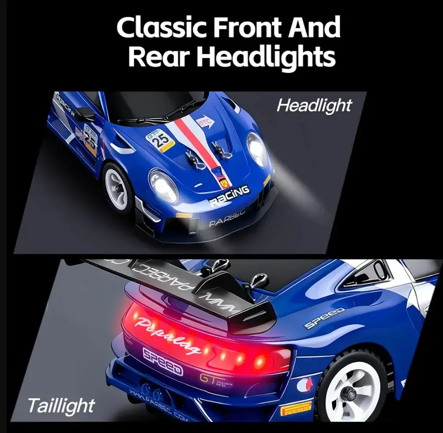 Thumbnail: WLtoys 284191/284019-A 1/28 4WD Drift/Rally Car (Gyro Edition) RC India