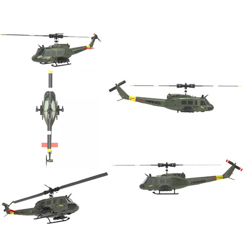 RC ERA C032 UH-1 Huey 6CH Gyro Stabilized RC Helicopter India