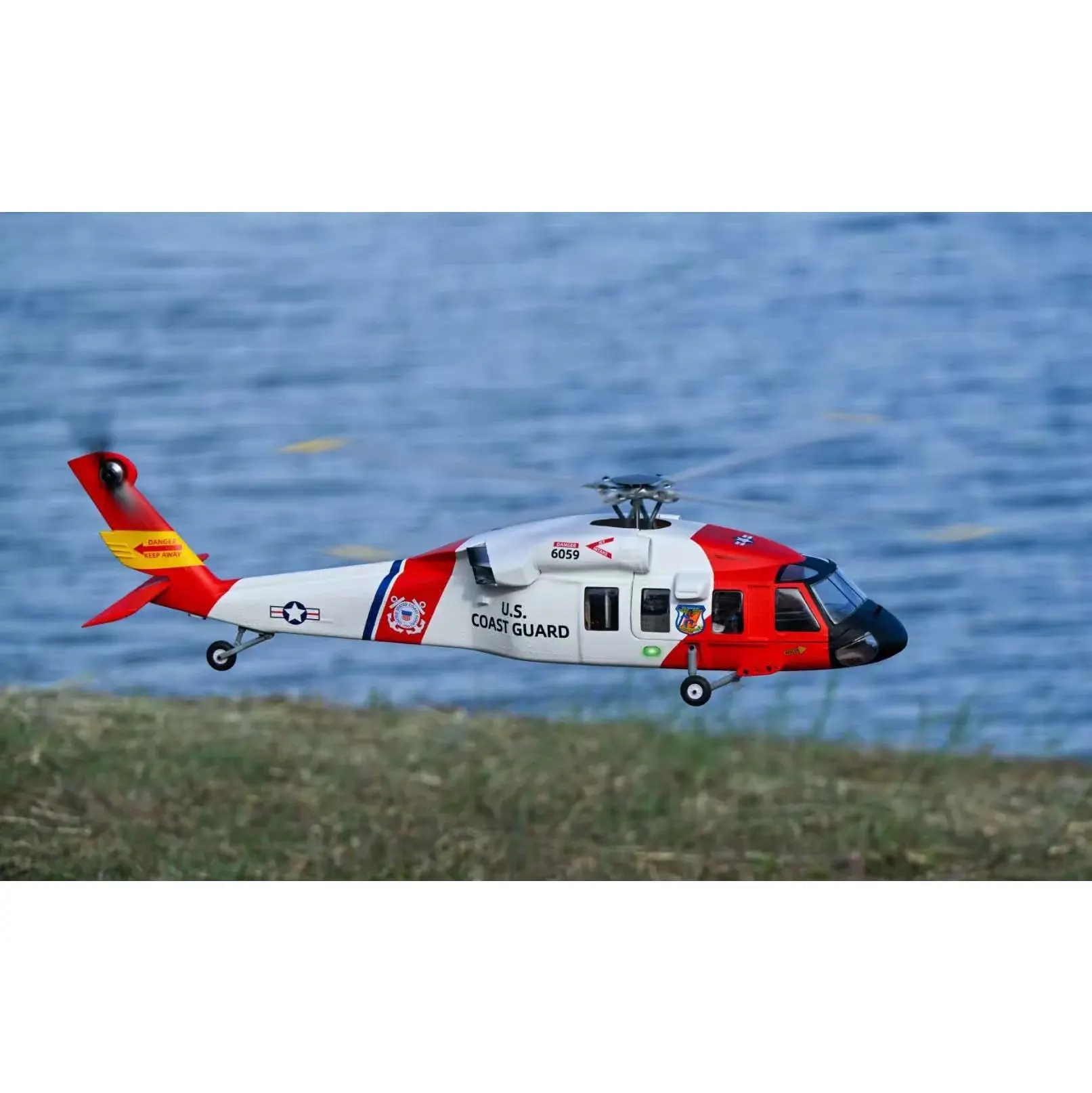 Flywing MH-60T 470 ACE GPS/ATT Scale RC Helicopter (RTF) – White/Jayhawk India
