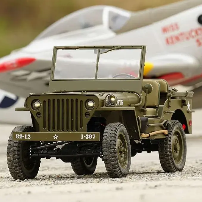 ROCHOBBY 1:6 1941 MB Scaler RS Green(Willys Jeep)RC India