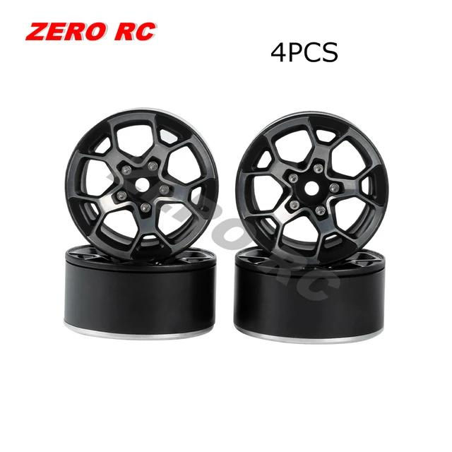 Thumbnail: Zero RC 1/10 RC Crawler 1.9'' Alloy Beadlock Wheel Rims(Jeep Rims Replica) India