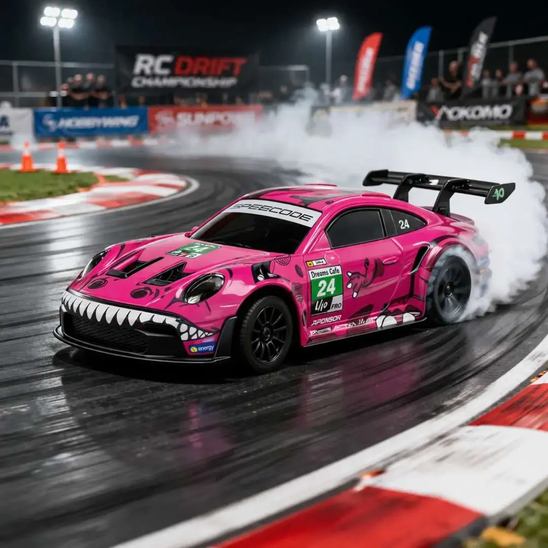 Hstar D43-01Q 1/43 4WD Alloy Drift RC Car – 911 Style RC India