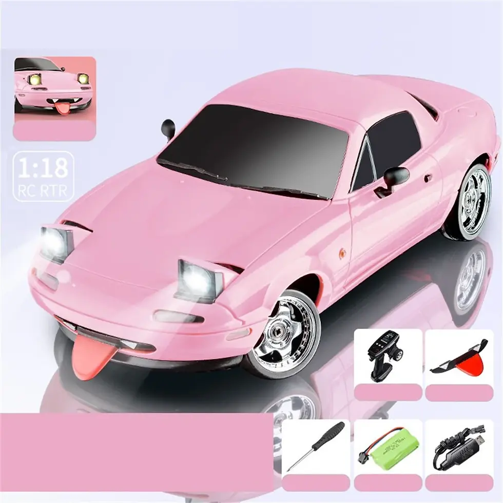 【専用】ロシア☆宇宙マトリョーシカ『ミニロケット宇宙飛行士』White&Pink LDRC 1804 RC Drift Car RTR 1/18 Mazda MX-5 2.4G RWD with Gyro