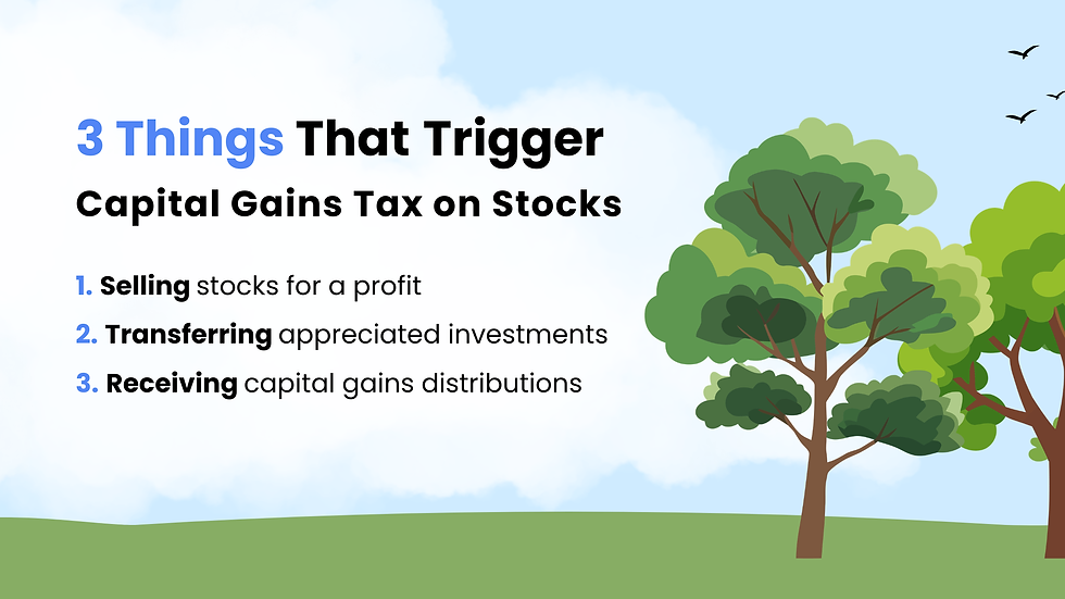 3 Things That Trigger Capital Gains Tax on Stocks