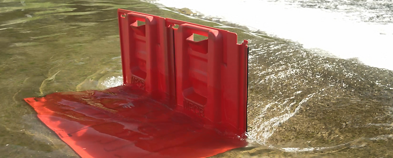 Morris Flood Control Barrier