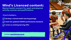 A Landmark Moment for Mental Health in Sport and Physical Activity.