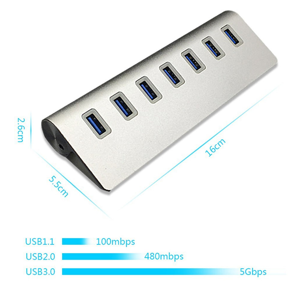 Miniatura: HUB USB 3.0/ 7 Puertos
