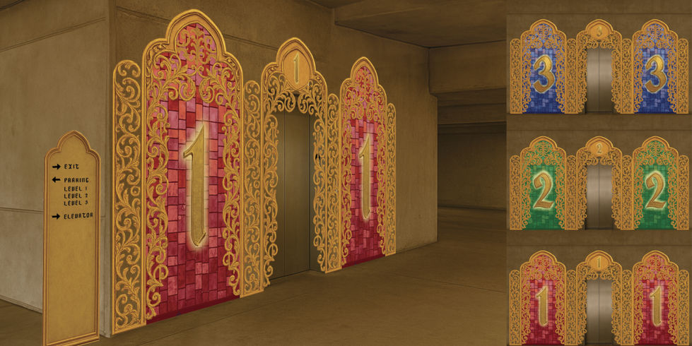 elevator facades