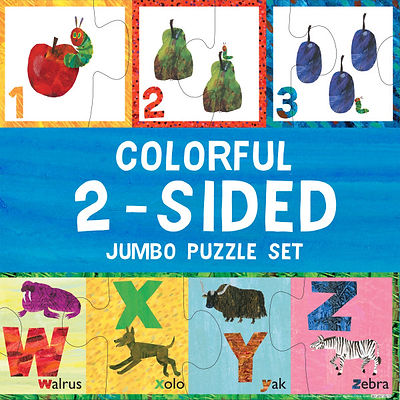 The World of Eric Carle 2-Sided Alphabet & Counting Floor Puzzle