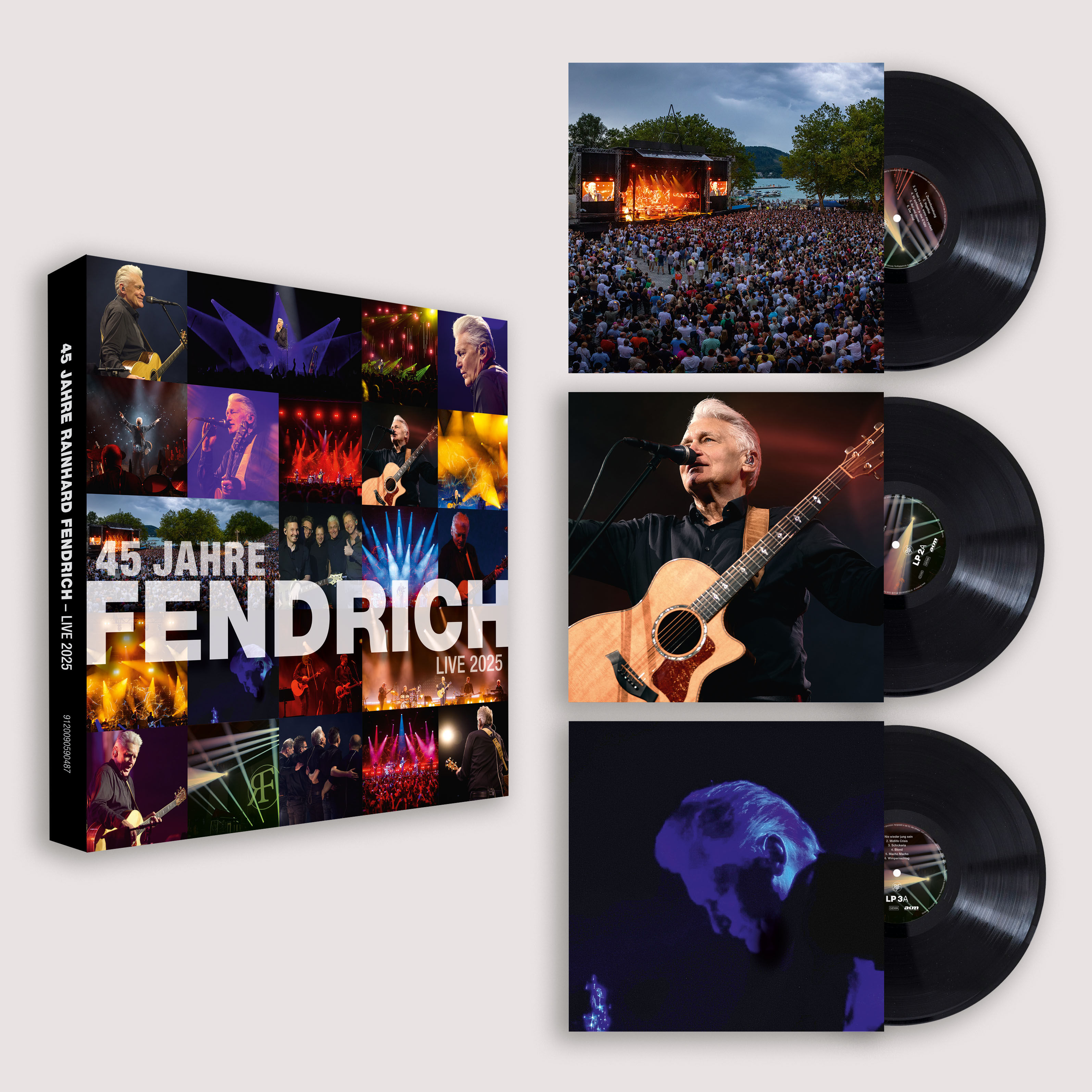 "Rainhard Fendrich - 45 Jahre (Live)" - 3LP