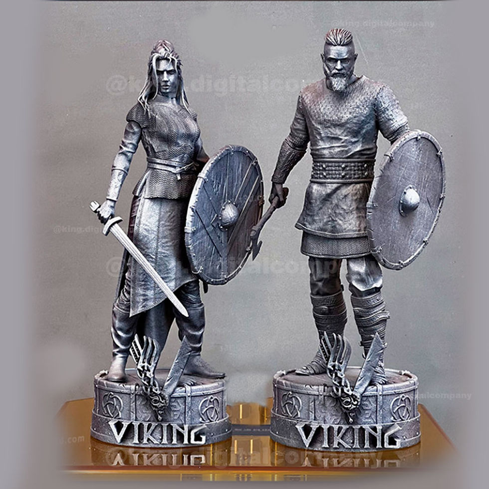 Thumbnail: Vikings Lagertha Estátua