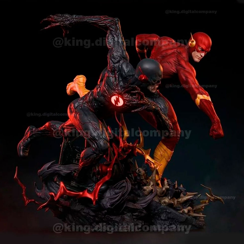 Miniatura: Flash x Black Flash Zumbi
