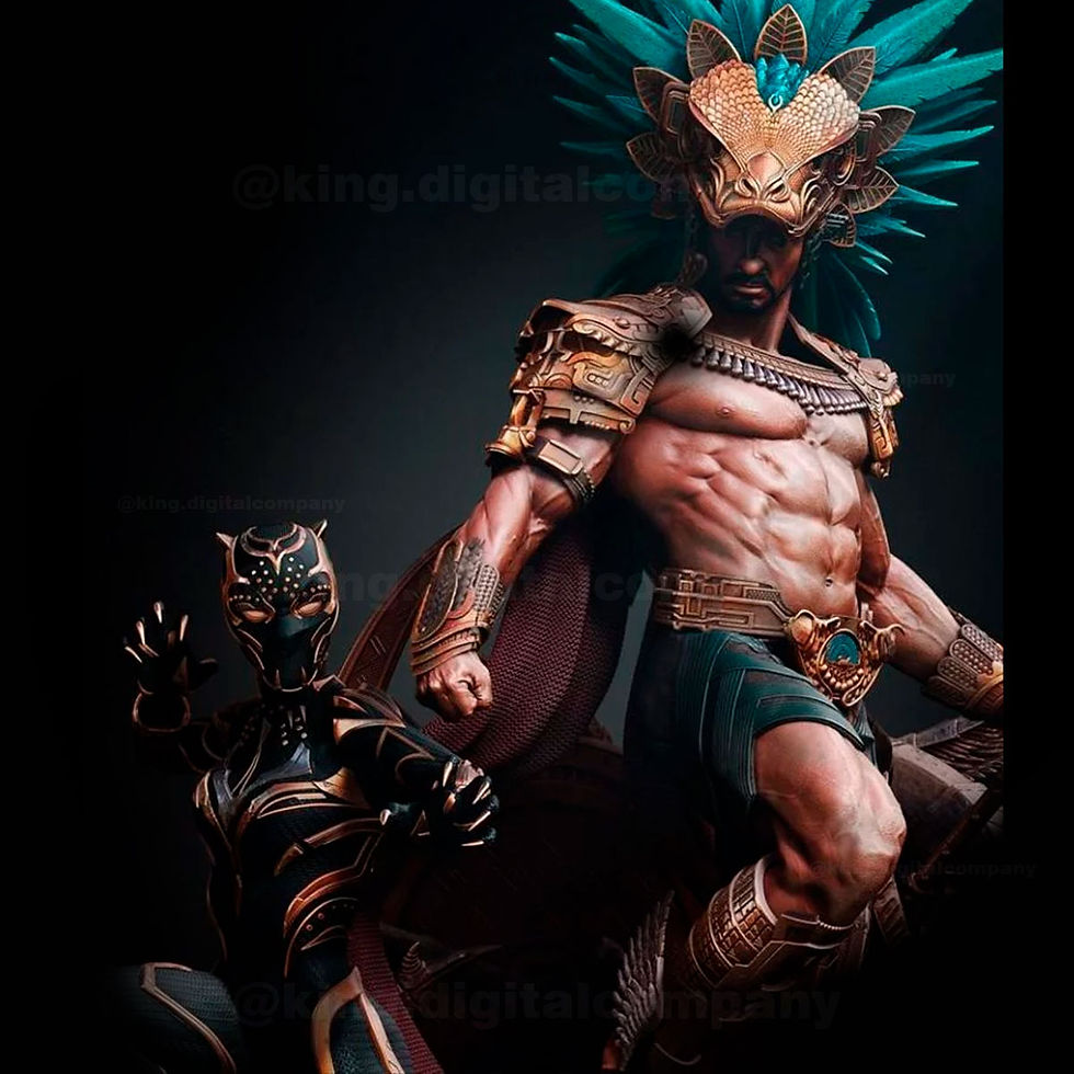 Thumbnail: Pantera Negra - Namor Diorama