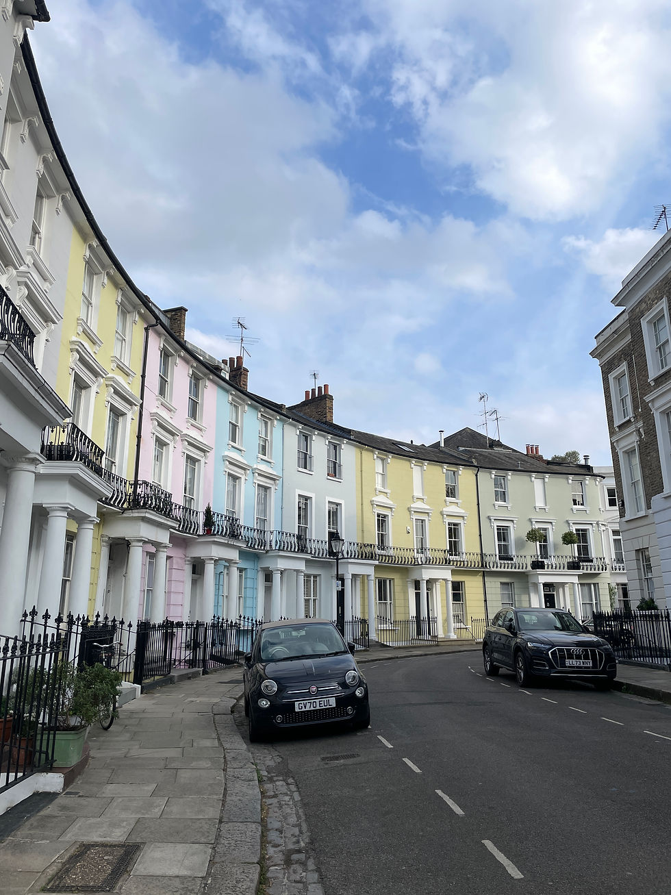Chalcot Crescent in Primrose Hill
