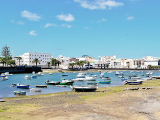 Vista del Charco de San Ginés en Arrecife, uno de los lugares más emblemáticos de Lanzarote