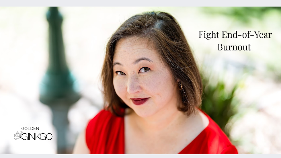 Fight End-of-Year Burnout