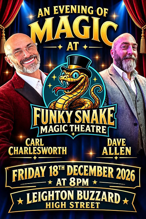 magic shows in bedfordshire