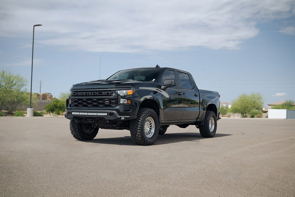 Thumbnail: 2022-2025 CHEVROLET SILVERADO 1500 STEALTH FIGHTER FRONT BUMPER