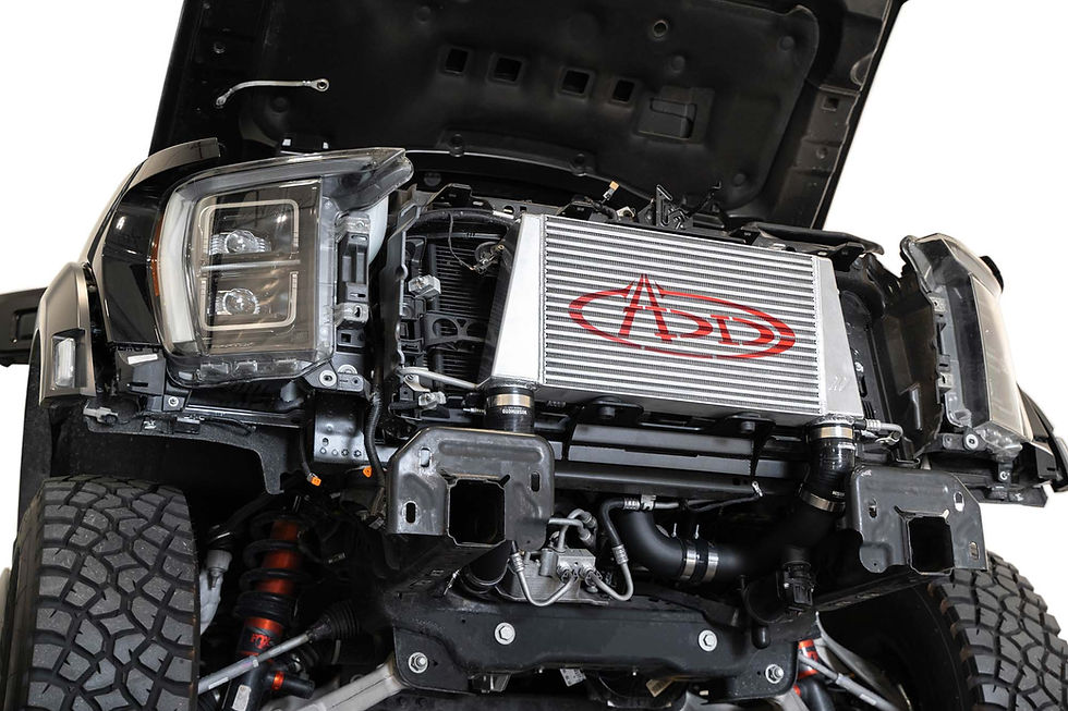 Thumbnail: 2015-2025 Ford F-150 & Raptor ADD High Mount Intercooler Upgrade Kit