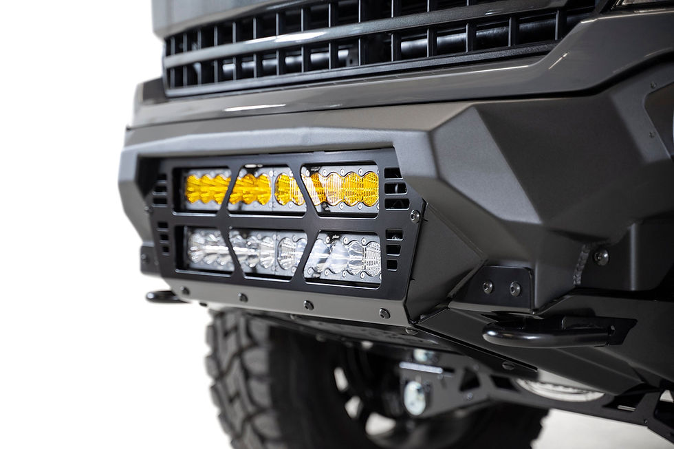 Thumbnail: 2018-2020 Ford F-150 Bomber Front Bumper | Dual 20" Light Bars | HERITAGE