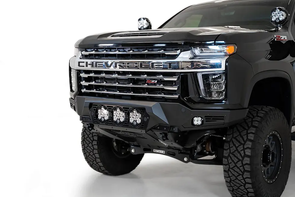 Thumbnail: 2020-2023 Chevy 2500/3500 Bomber Front Bumper | BAJA | HERITAGE