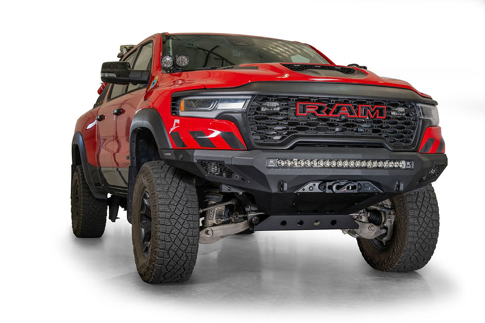 Thumbnail: 2025 Ram RHO Stealth Fighter Front Bumper Winch Kit