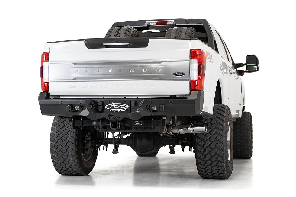 Thumbnail: 2017-2022 FORD SUPER DUTY BOMBER HD REAR BUMPER