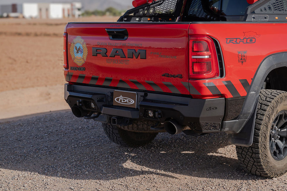 Thumbnail: 2025 RAM RHO STEALTH FIGHTER REAR BUMPER