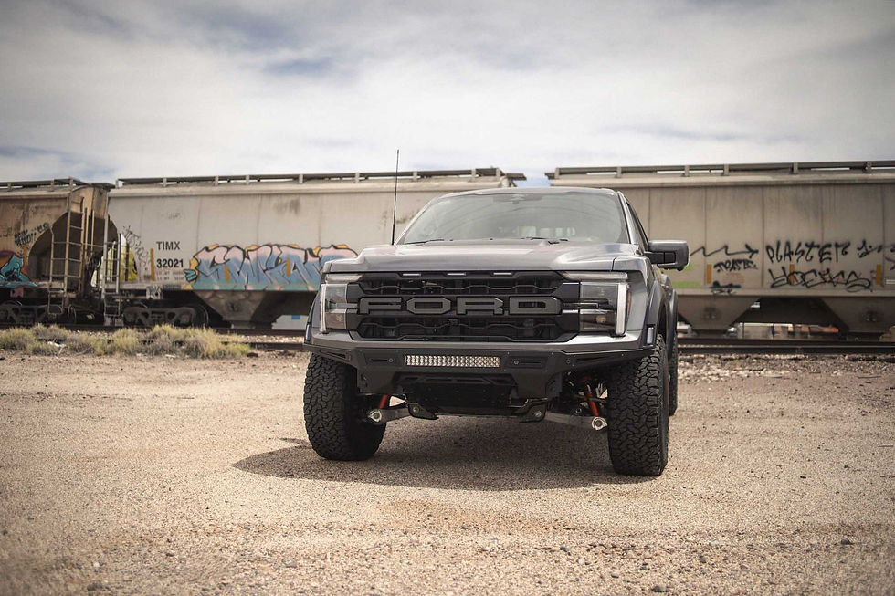 Thumbnail: 2021-2025 FORD F-150 RAPTOR ROCK FIGHTER FRONT BUMPER